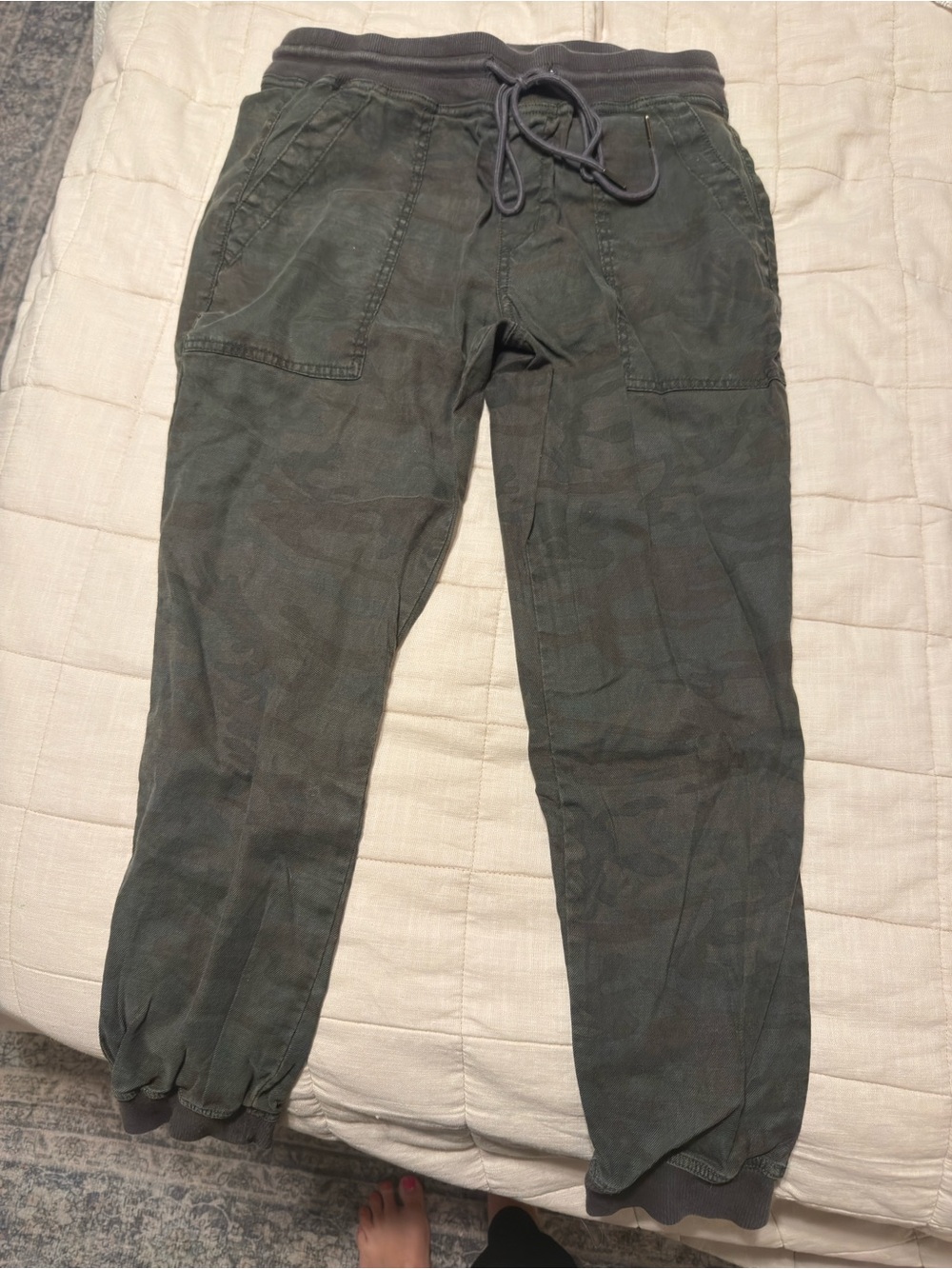 Level 99 Women’s camo Jogger Pants with Drawstring Waist